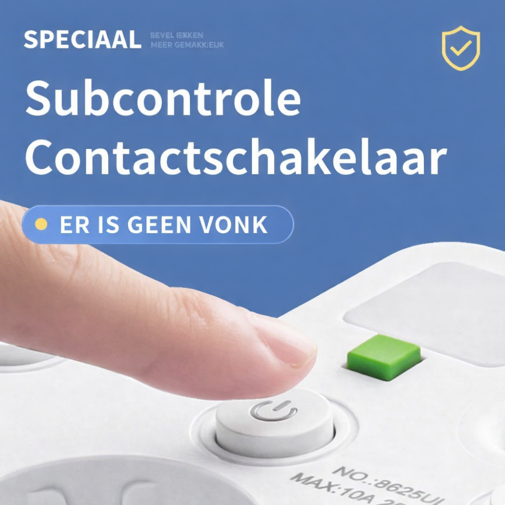 Steckdosenleiste mit USB-C und Wandmontage