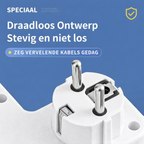 Steckdosenleiste mit USB-C und Wandmontage