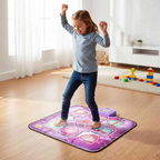 Interaktive Tanzmatte für Kinder – 4 Spielmodi, 6 Stufen, Musik & LED-Licht