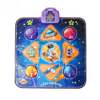 Interaktive Tanzmatte für Kinder – 4 Spielmodi, 6 Stufen, Musik & LED-Licht
