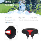 Fahrradsattel nasenlos mit weicher Polsterungcm