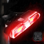 Fahrrad-Blinker mit Fernbedienung - Kabellose LED-Fahrtrichtungsanzeige