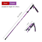 Ultralight Aluminum Telescopic Trekking Poles