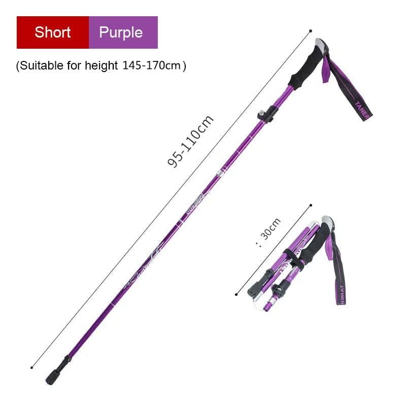 Ultralight Aluminum Telescopic Trekking Poles