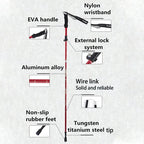 Ultralight Aluminum Telescopic Trekking Poles