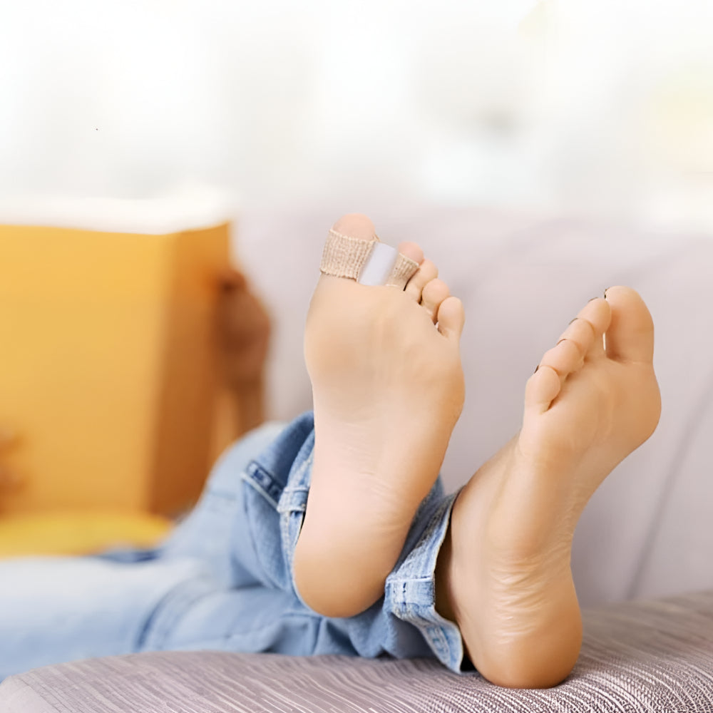 Zehenspreizer Hallux Valgus mit Gel-Polster