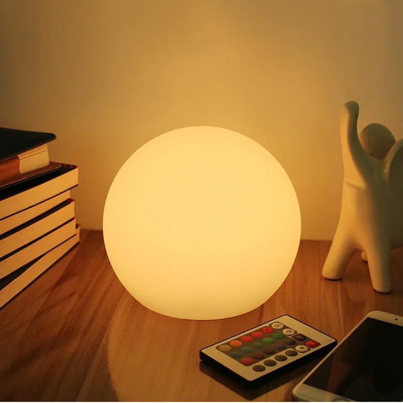 LED Globe Lamp with 16 Colors and Remote Control