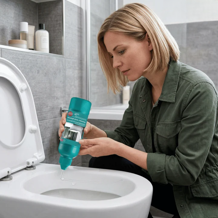 Scented Toilet Cleaning Gel – Thick Formula with Dispenser Nozzle