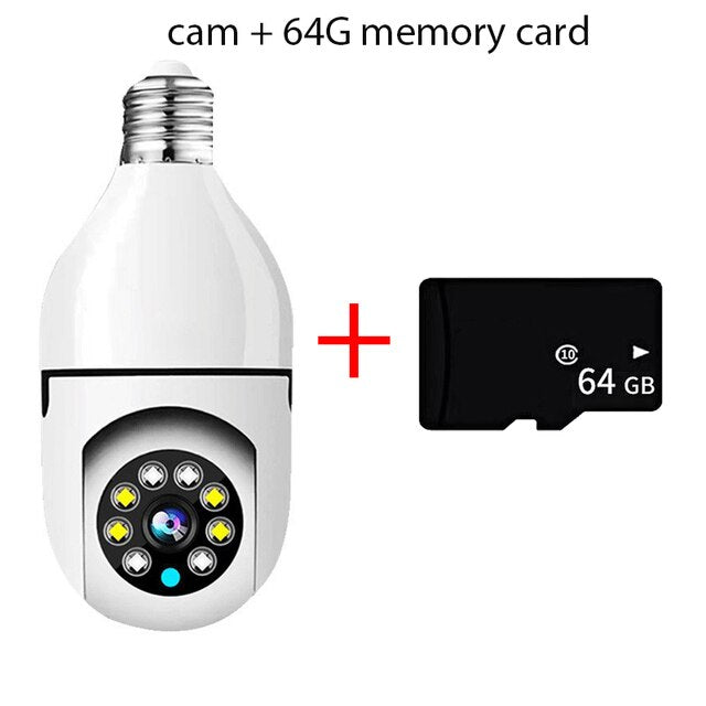 Wireless Surveillance Camera – Fits Any E27 Lamp Socket