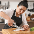 Multifunctional stainless steel kitchen scissors