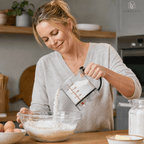 Messbecher mit verstellbarem Messsystem