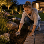 Solar Bodenleuchten LEDAutomatische Gartenbeleuchtung