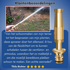 High-Pressure Adjustable Spray Nozzle with Mounting Kit