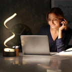 Spiral-LED-Tischlampe – Dimmbar mit Touchsteuerung