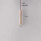 Travertine LED Pendant Light – Minimalist Wabi-Sabi Style, Warm White