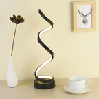 Spiralförmige LED-Tischlampe mit Dimmer – Modernes Design 19W