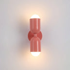 Double cylinder wall lamp – Warm white light up and down