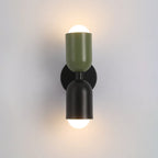 Double cylinder wall lamp – Warm white light up and down