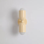 Double cylinder wall lamp – Warm white light up and down