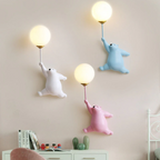 LED Wandleuchte Bär – Warmweißes Licht für Kinderzimmer