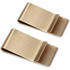 Slim Money Clip with Card Holder – 2-Pack