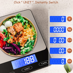 Digital Kitchen Scale with LCD Display – Up to 15 kg