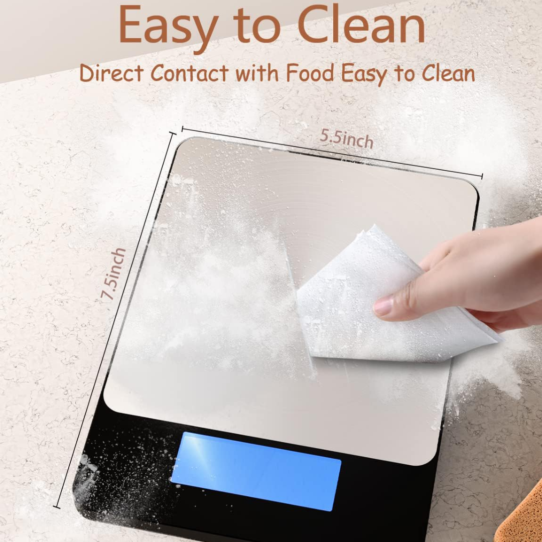 Digital Kitchen Scale with LCD Display – Up to 15 kg