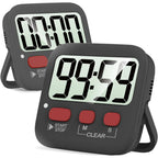 Digitaler Küchentimer mit großem Display – 2er-Set