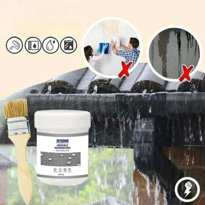 Invisible water sealant for all surfaces