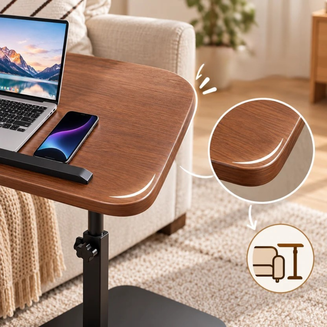 Laptoptisch höhenverstellbar mit 360° Drehfunktion