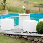 LED cube light for garden and terrace with remote control