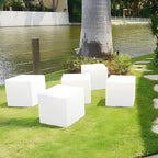 LED cube light for garden and terrace with remote control