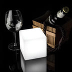 LED cube light for garden and terrace with remote control
