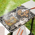 Non-stick grill bags 2-piece set – Grill vegetables and seafood easily