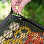 Non-stick grill bags 2-piece set – Grill vegetables and seafood easily