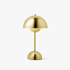 Dimmbare LED-Tischlampe mit Akku – Pilzform Design