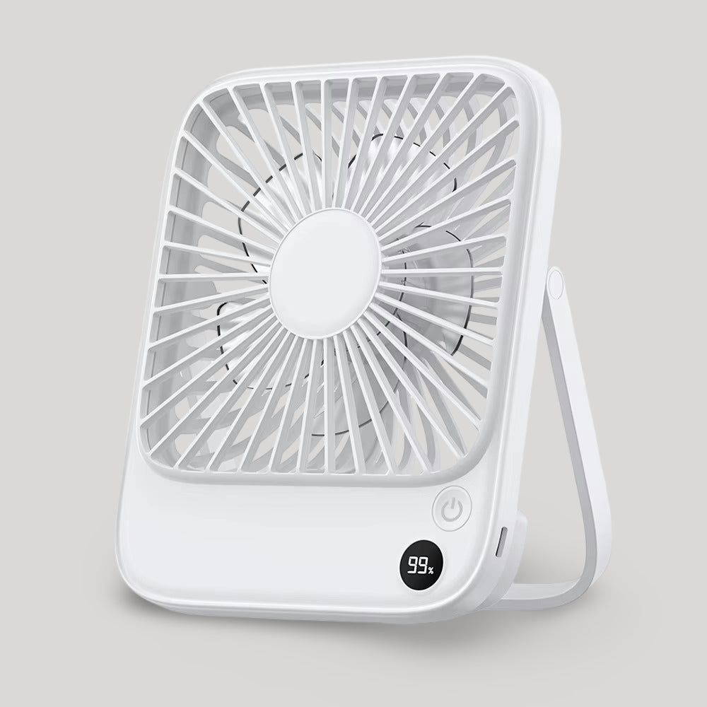Ventilator Tragbar mit Akku – 4 Geschwindigkeitsstufen