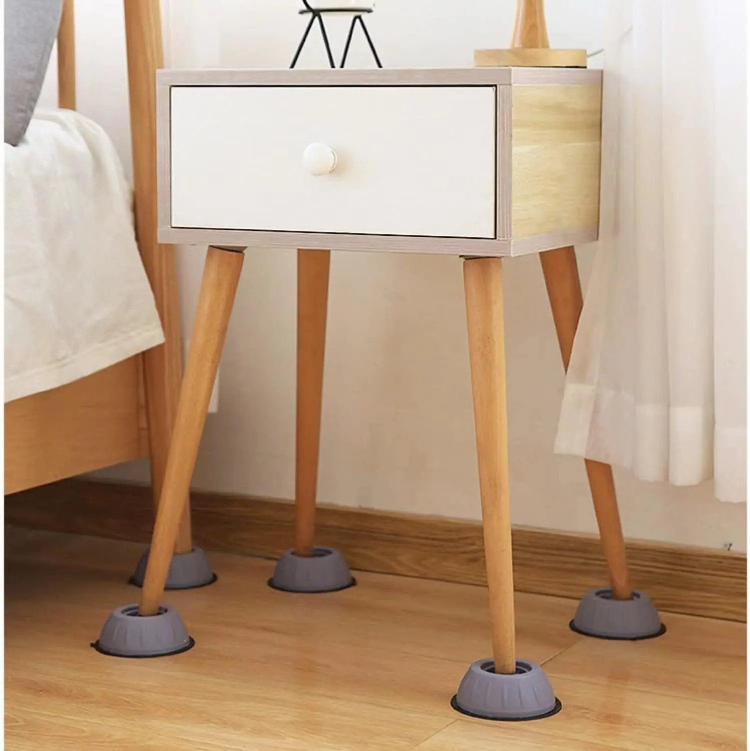 Vibrationsdämpfer Haushalt 8er Set — Fixiert & stabilisiert laute, wackelnde Geräte Mivoza Deutschland