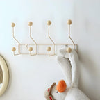 Mid-Century Wall Coat Rack – Stylish Organization for Entryway