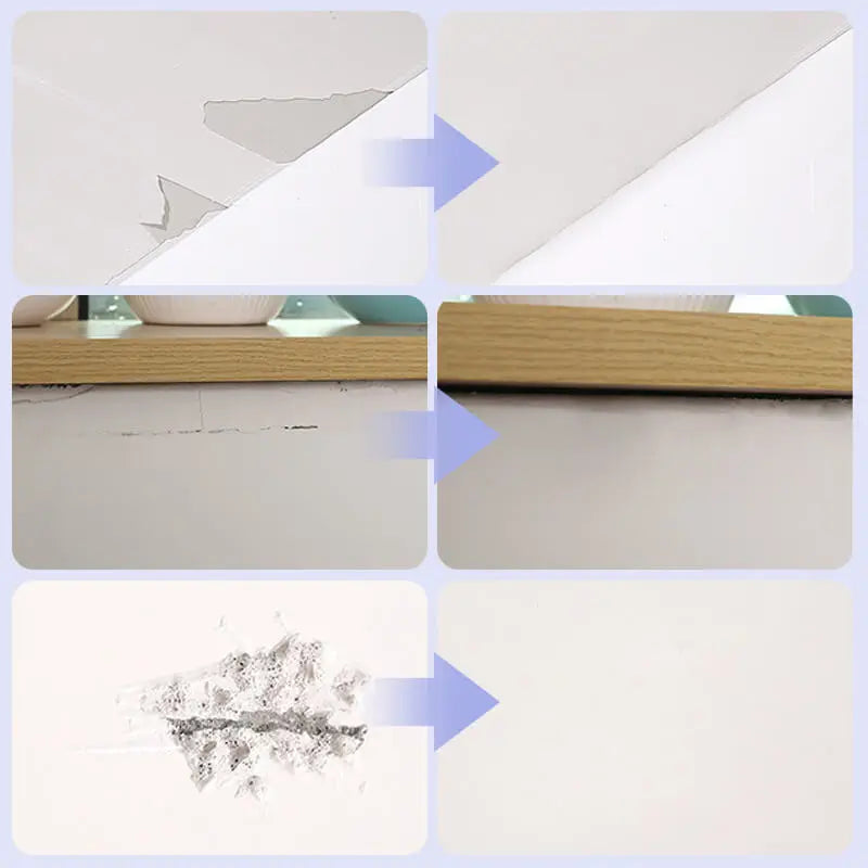 Wand-Reparaturspachtel – Füllt Risse, Löcher & Kratzer – 200 g (2 Stück)