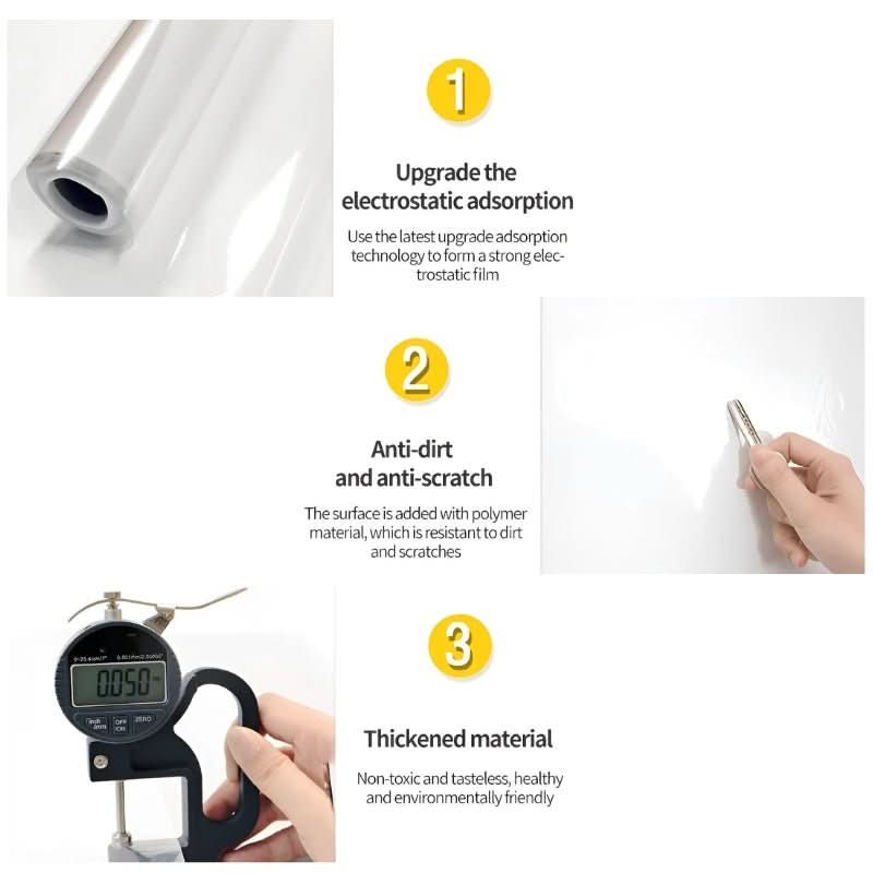 Transparenter Wandschutzfilm aus PVC – Unsichtbarer Schutz