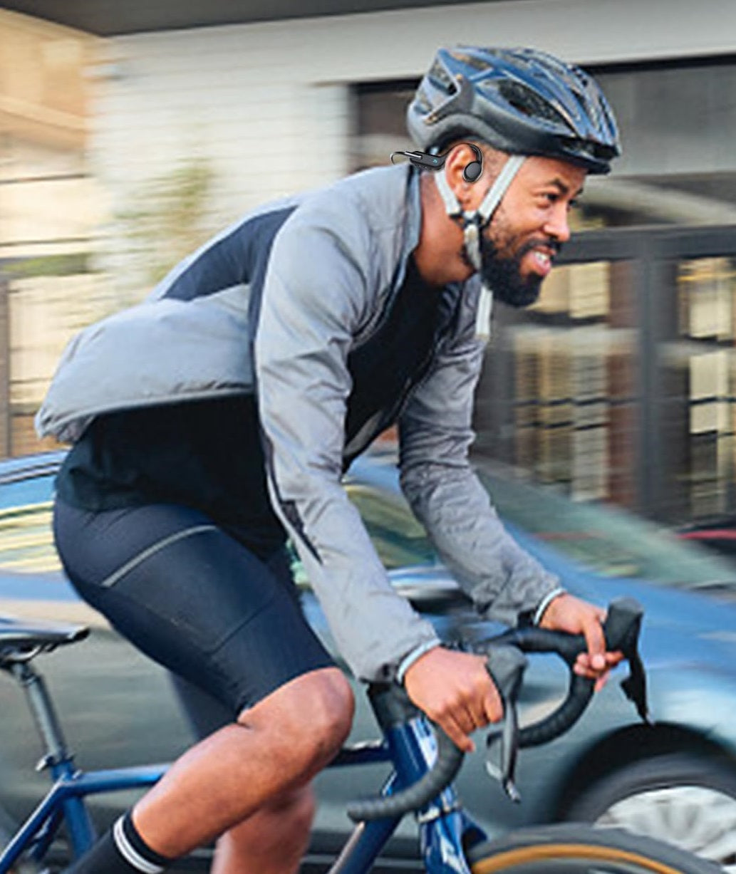 Waterproof Bone Conduction Headphones with Bluetooth and MP3
