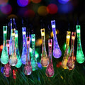 Solar-Lichterkette Tautropfen mit LED-Beleuchtung