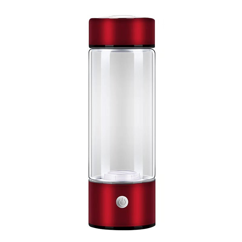 Wasserstoff-Wasserflasche Glas mit USB-Aufladung