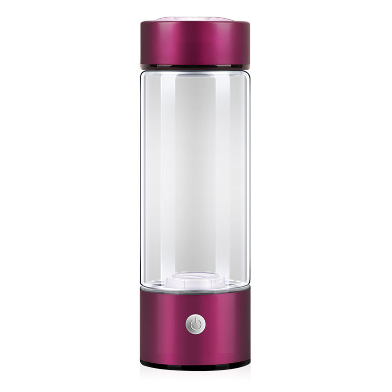 Wasserstoff-Wasserflasche Glas mit USB-Aufladung
