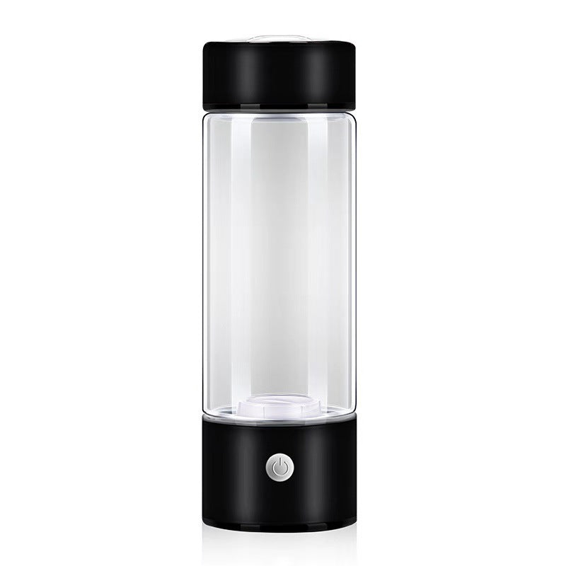 Wasserstoff-Wasserflasche Glas mit USB-Aufladung