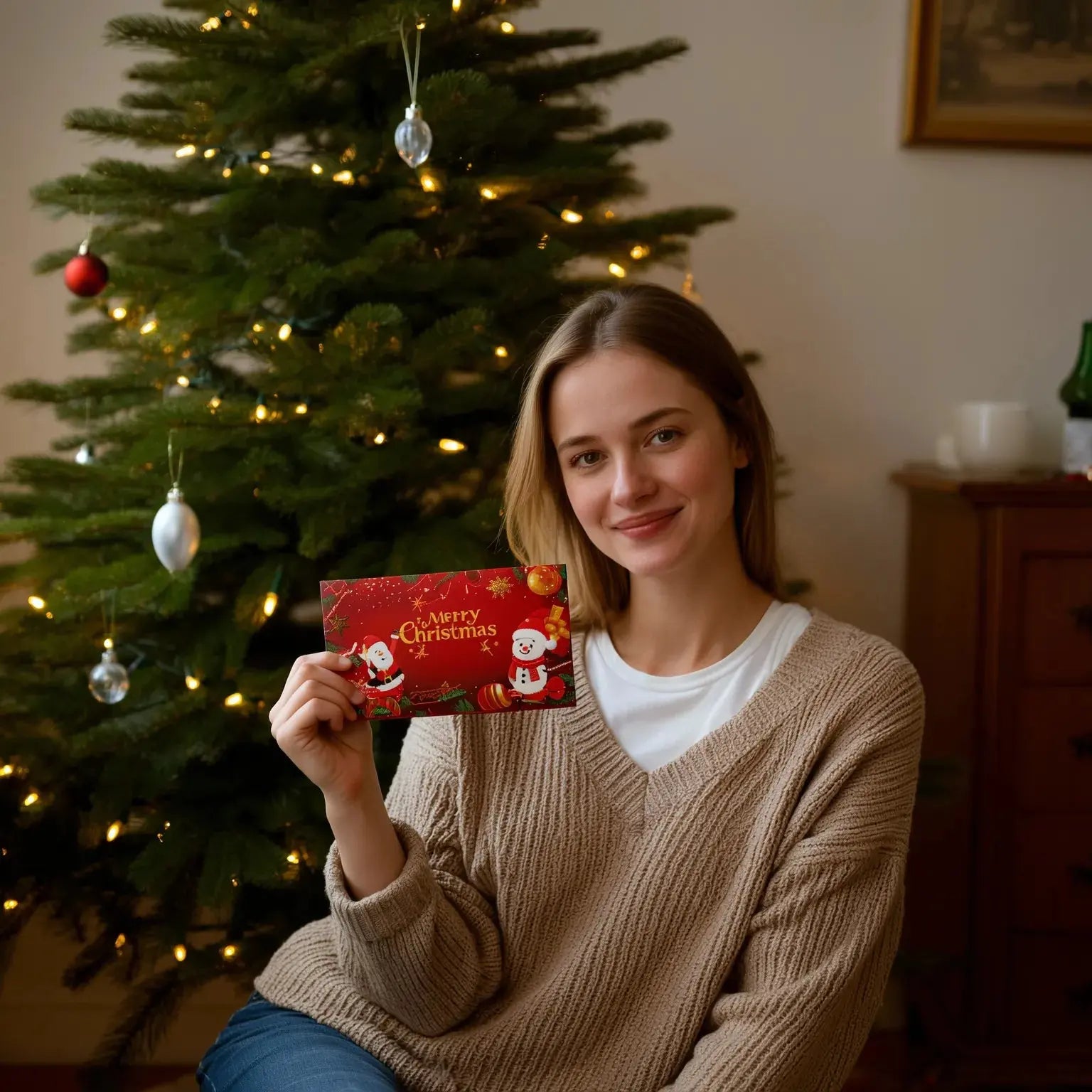 Weihnachts-Geldkuverts – Stilvoll schenken mit festlicher Eleganz (2er-Set) Mivoza Deutschland