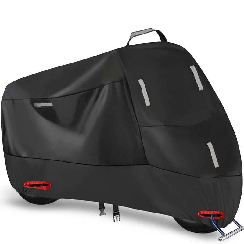 Motorradabdeckung Oxford-Gewebe mit Reflexstreifen