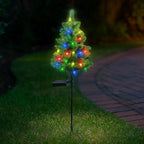 Wetterfester Solar-Weihnachtsbaum — Strahlend schön für verschneite Wintertage Mivoza Deutschland