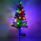 Wetterfester Solar-Weihnachtsbaum — Strahlend schön für verschneite Wintertage Mivoza Deutschland